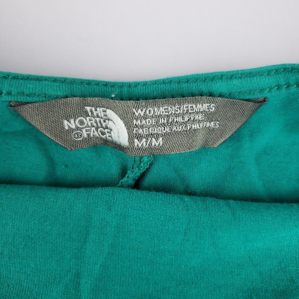 The North Face Tank Top Women's Medium Green Sleeveless Pullover Knit Top - Picture 3 of 10